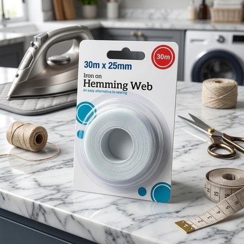 Iron hemming web tape - web,