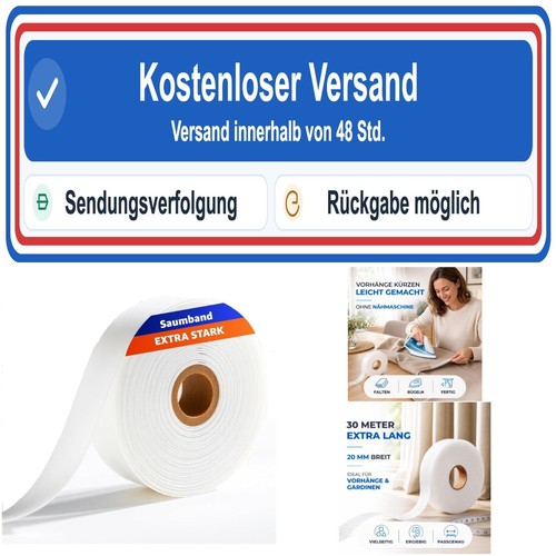 Hem tape iron - tape, extra