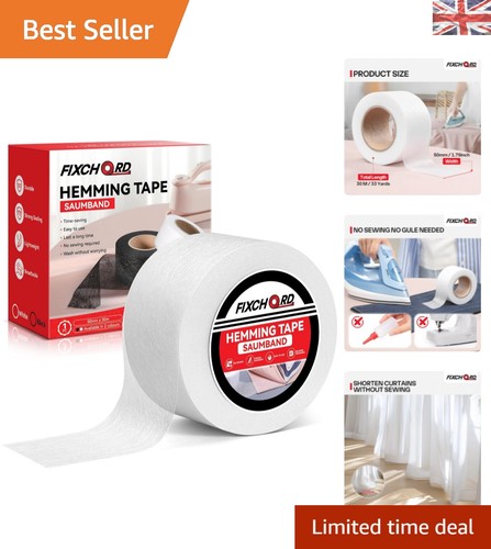 Revolutionary sew hemming - no-sew,